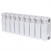Биметаллический радиатор Rifar Base 200, 9 секций