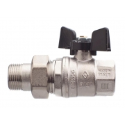 Кран шаровый Bugatti 1/2" с американкой